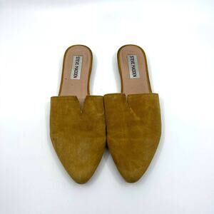 Steve Madden Ally Suede Slip On Mules Women's 6.5 US